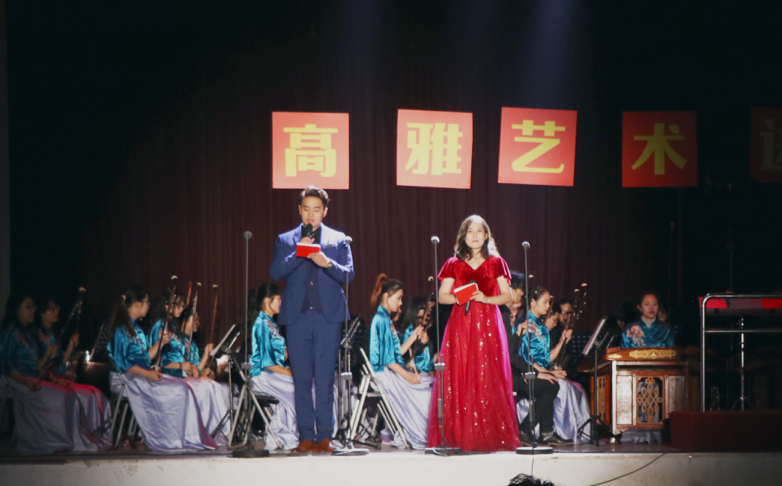 “高雅艺术进校园”beat365平台官方网站民乐专场音乐会圆满结束